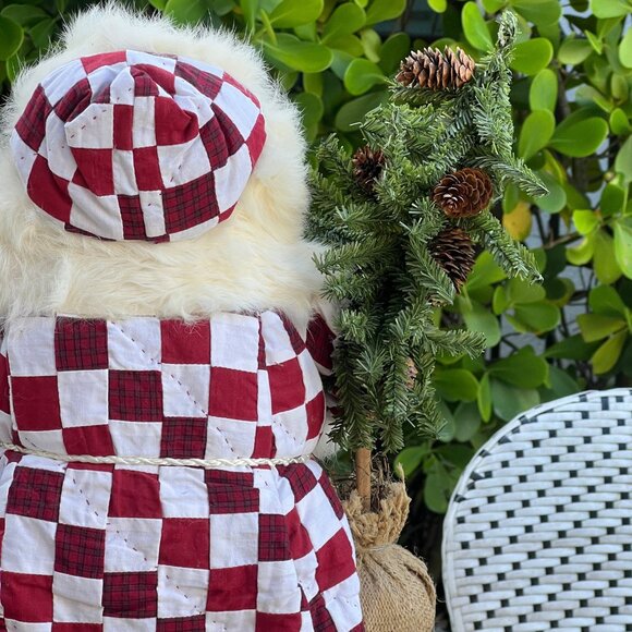 LYNN HANEY "Country Time Memories" Large SANTA #2171 SIGNED 2001 Good List Bear - Picture 12 of 15